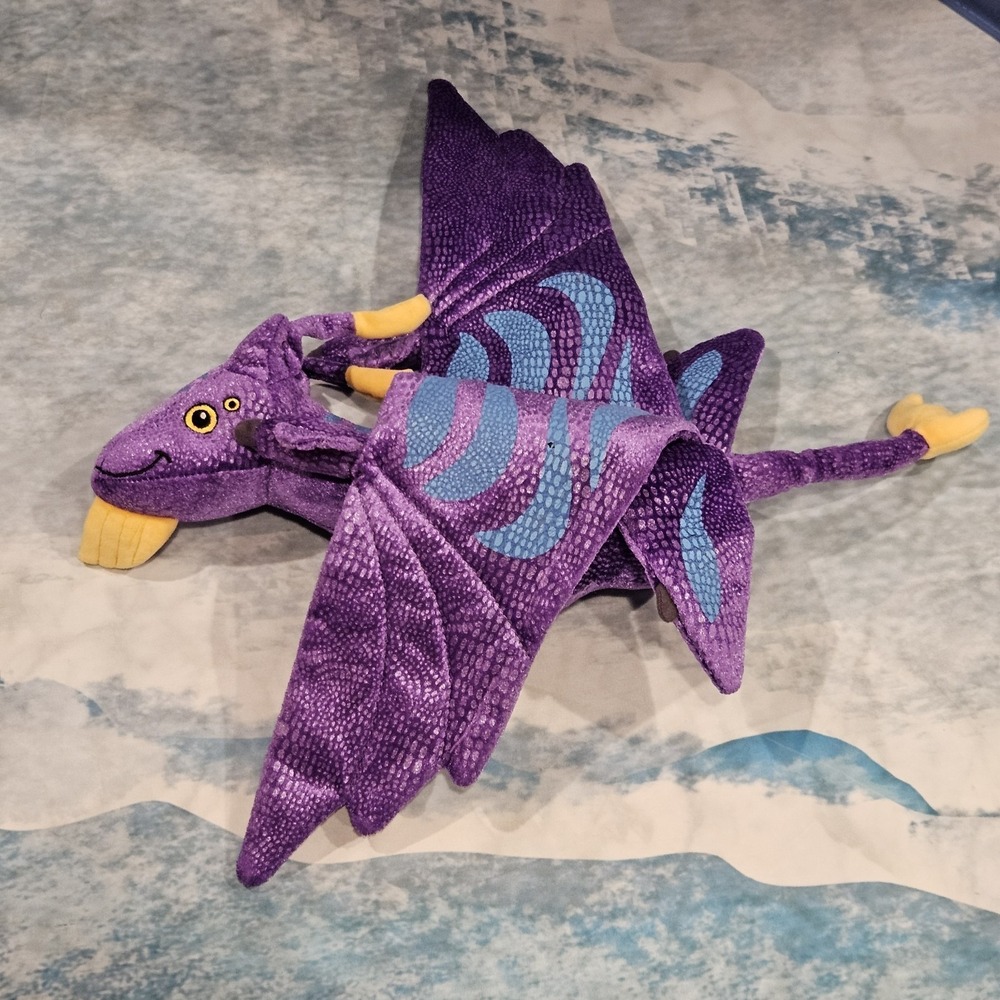 Disney Parks Pandora‎ Banshee Purple Avatar 17" Plush Flying Dragon